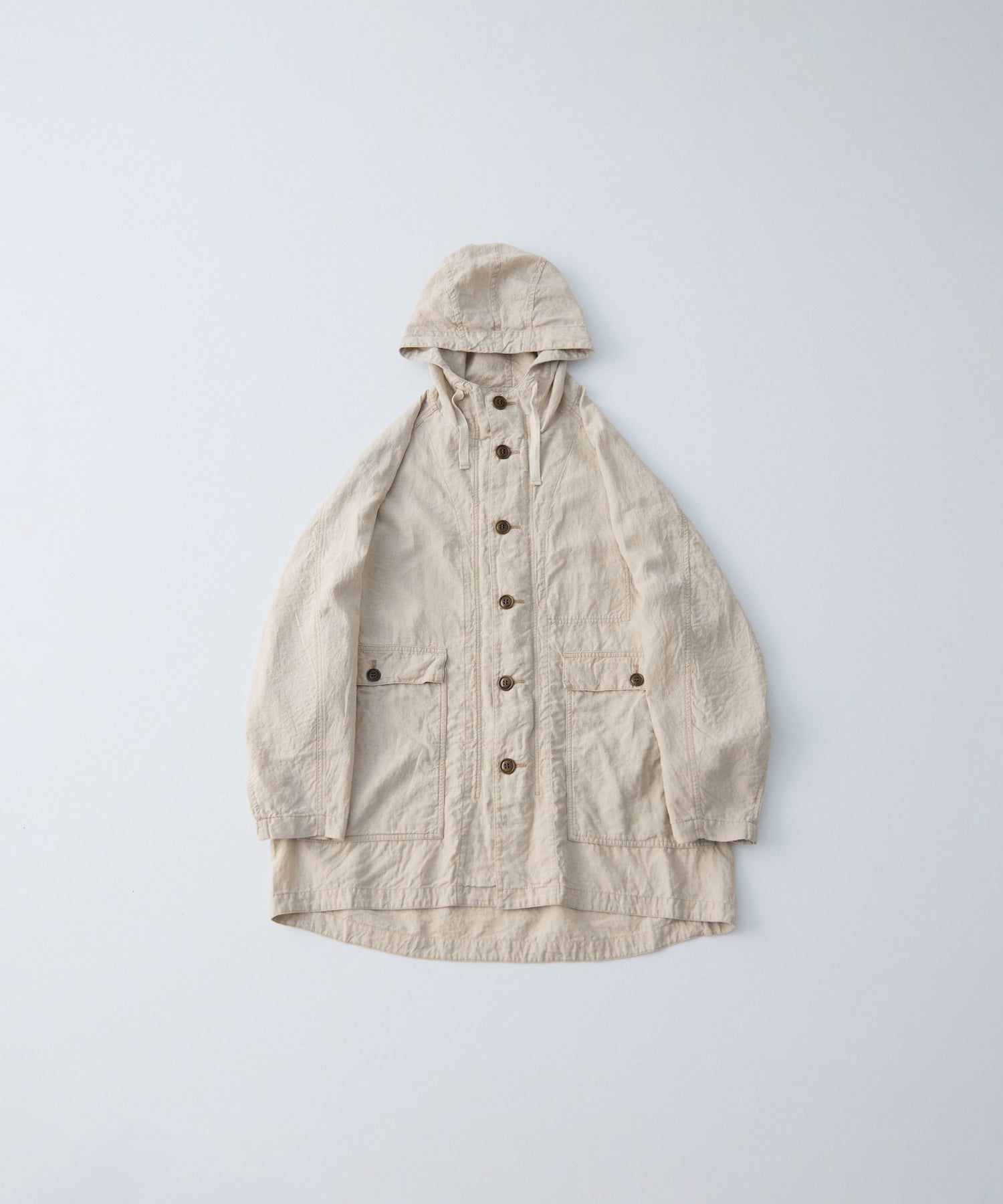 CONFECT / ハイカウントリネン 超撥水パーカー